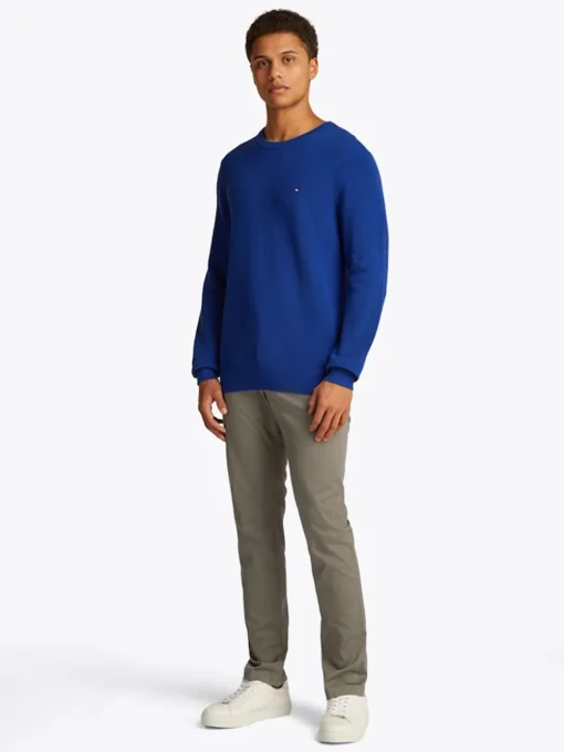 Tommy Hilfiger Structured Printed Bleeker Chino - Grey