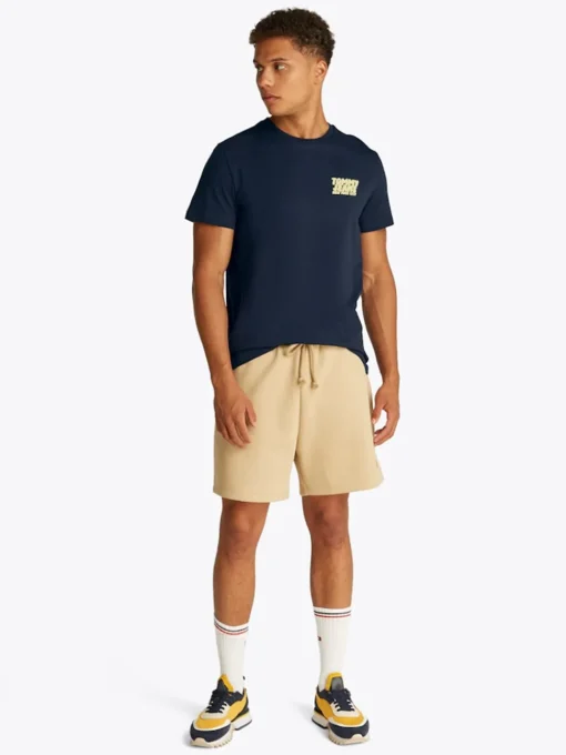 Tommy Jeans Bubble Print T-Shirt - Navy