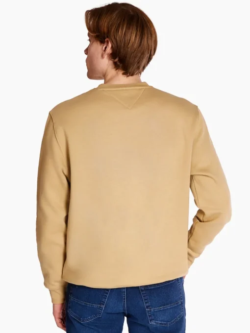Tommy Jeans Flag Sweatshirt - Brown